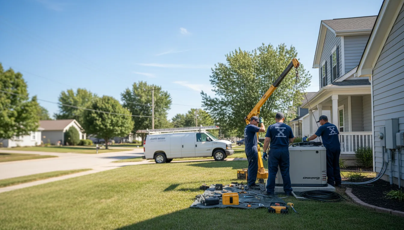 Generator Installation in Moweaqua, IL near me
